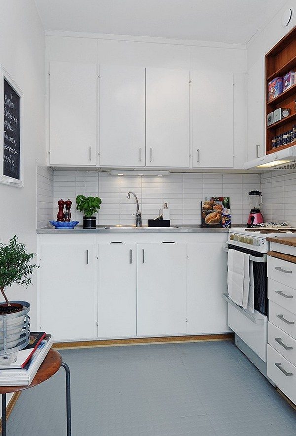 mini cuisine aménagement intérieur studio