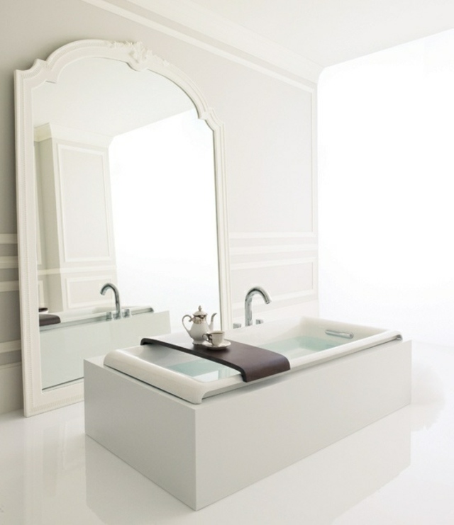 miroir mural salle bain moderne