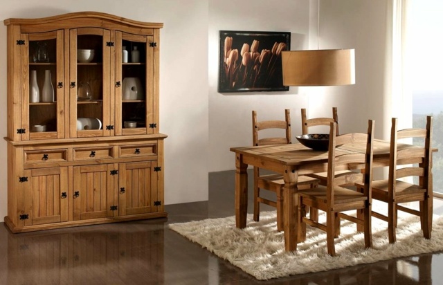 muebles modernes bois salle manger