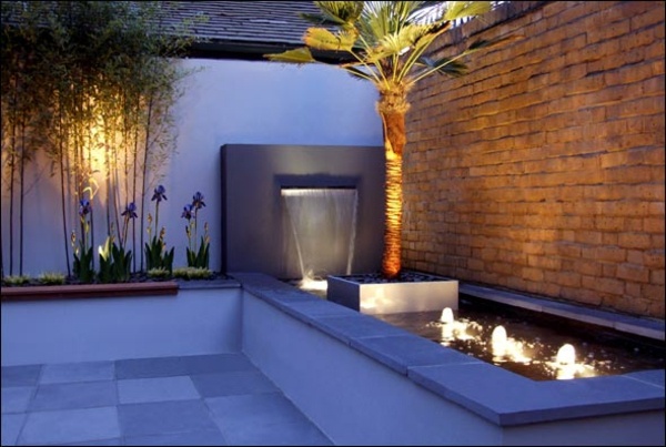 patio bassin aquatique moderne