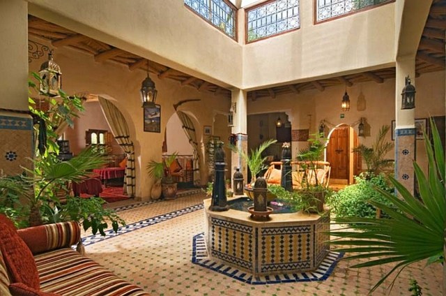patio deco marocaine