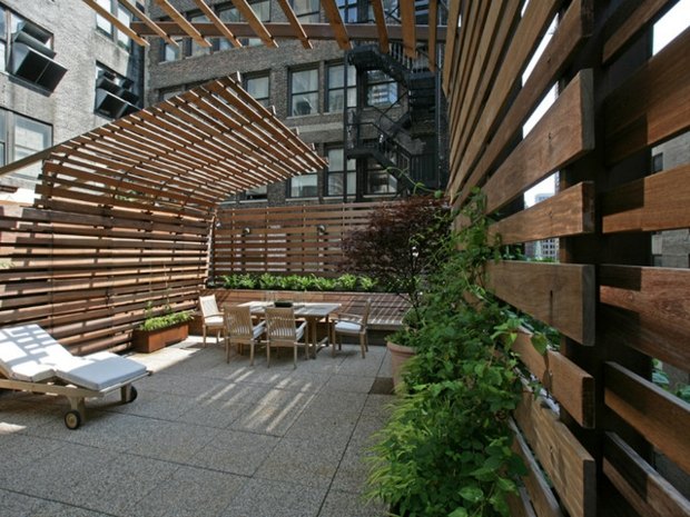 fuite réalité toit design moderne futuriste terrasse métropole