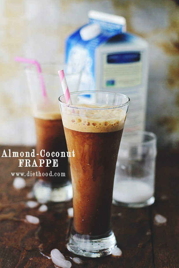 recettes de café frappé amande noix coco