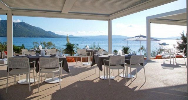 restaurant hotel luxe Corse