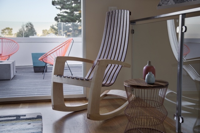 rocking-chair-bois-design-élégant rocking chair