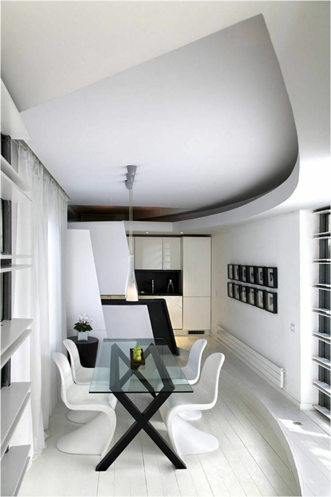 salle à manger moderne design minimaliste