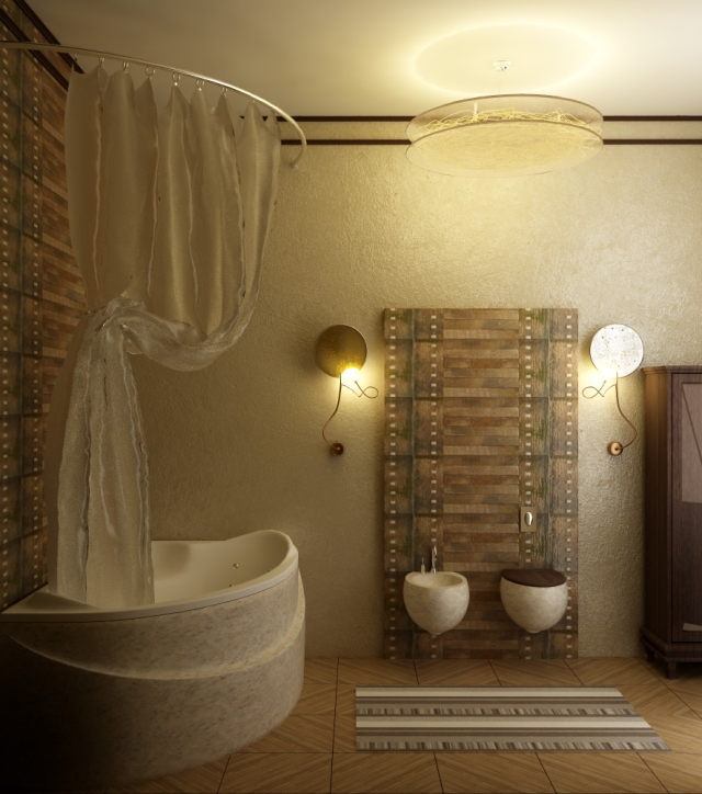 salle-bains-design-naturel-mobilier-bois-carrelage-beige