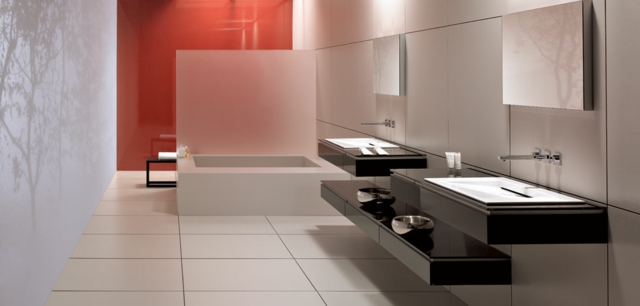 salle de bain moderne minimaliste- design 