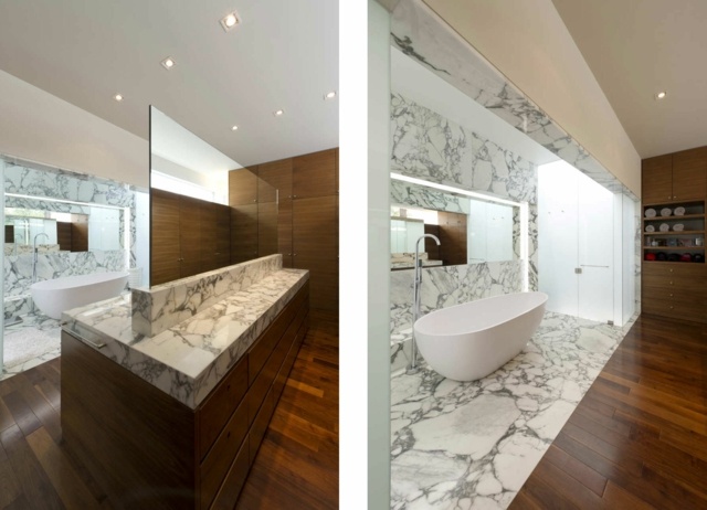 salle de bain moderne minimaliste- idées