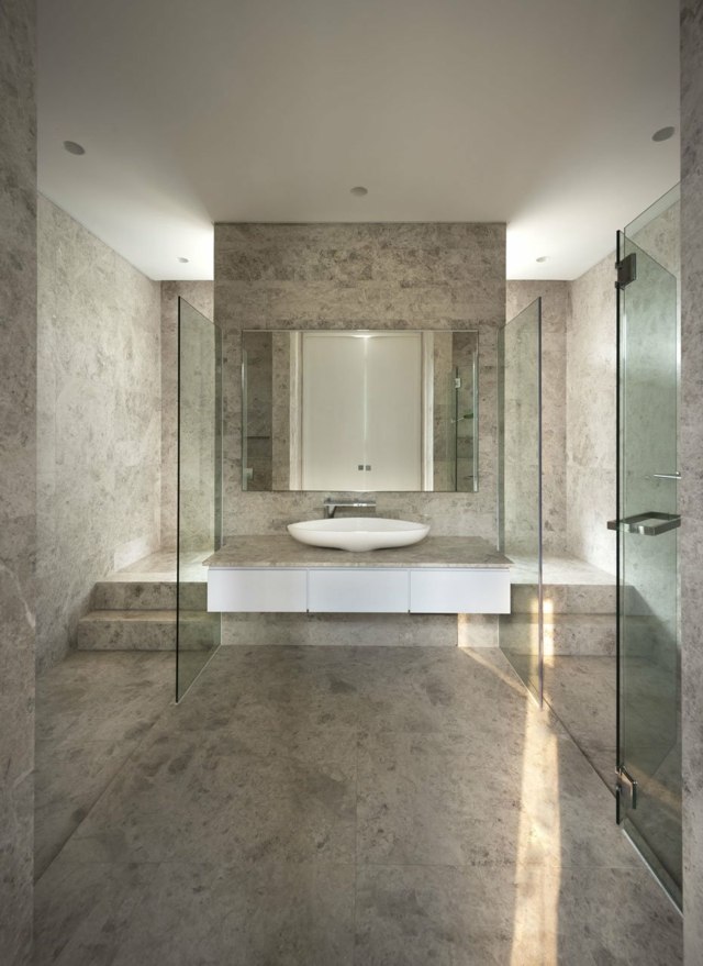 salle de bain minimaliste zen
