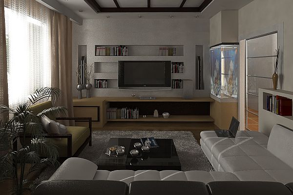 sofa design garçonnière moderne