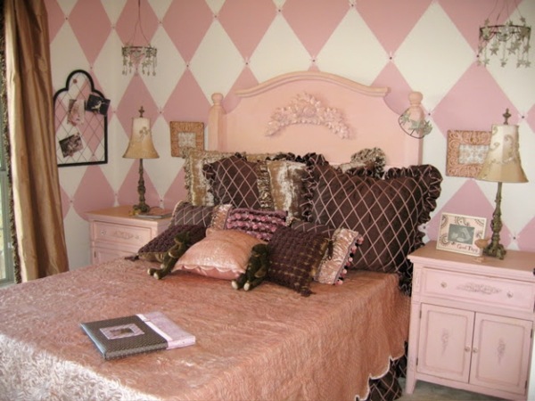 style shabby chic chambre fille