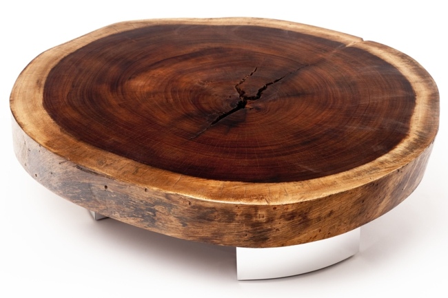 table basse en bois design original