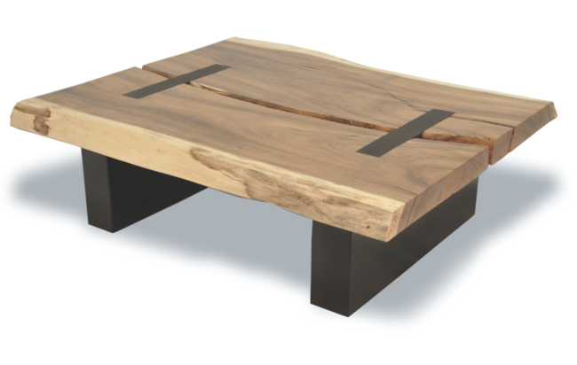 table basse rectangulaire bois