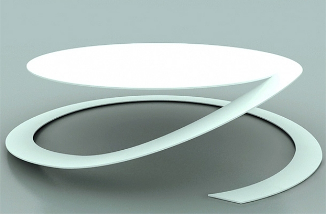 table-basse-ronde-idée-originale-support-spiral-couleur-blanche