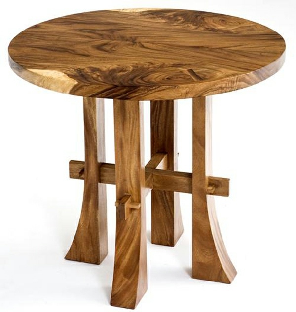 table bois naturel pieds élégants