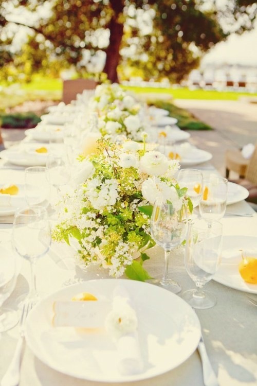 table mariage fleurs printemps