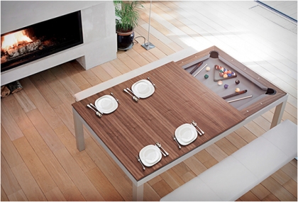 table-moderne-fusion-plateaux-bois-queues-billard