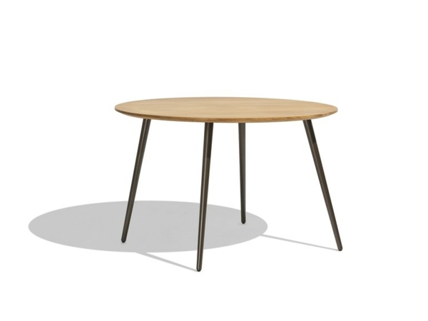 table ronde bois Bivaq