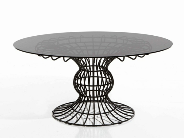 table ronde design jardin Sirio Mazza