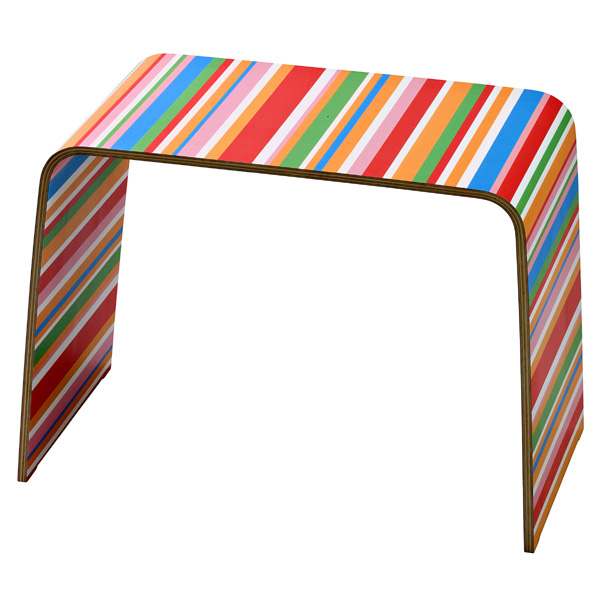 Tabouret design andalu raye