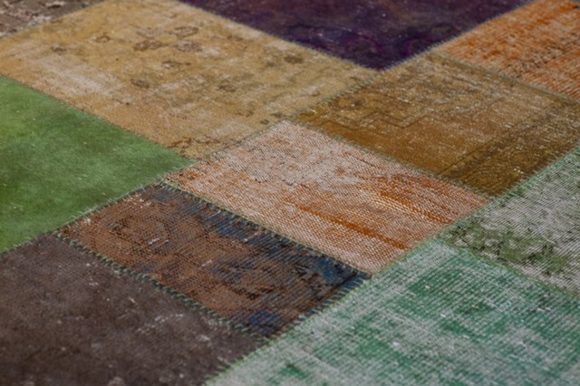 tapis multicolore moderne Golran