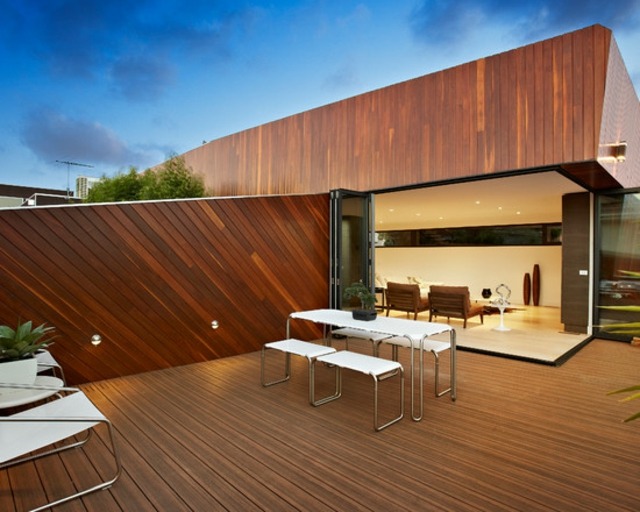 terrasse moderne bois design