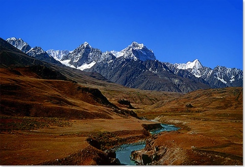 tibet montagne lac evasion alpin altitude
