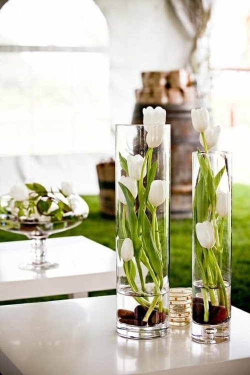 tulipes decoration table