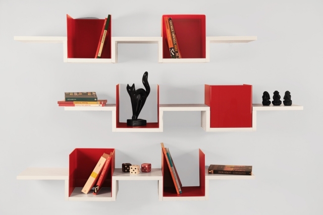 étagère-murale-idee-originale-livres-rangement-optimiser-espace